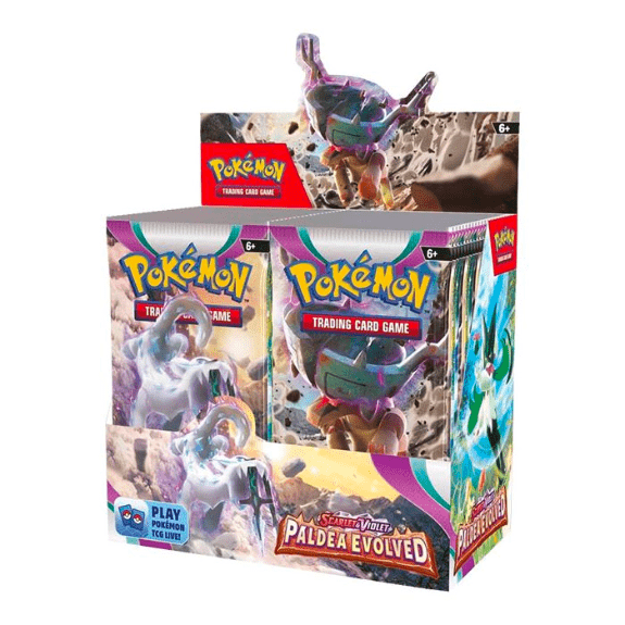 Pokémon Scarlet & Violet Paldea Evolved Booster Box (36 Packs) 0820650853241