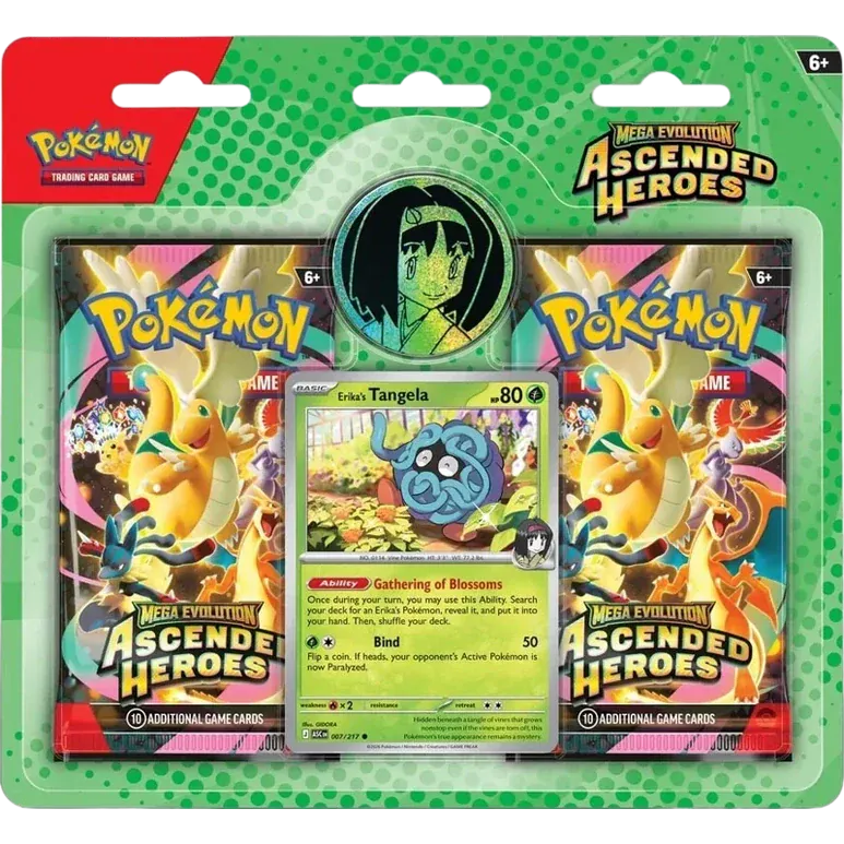 Pokémon TCG: Mega Evolution Ascended Heroes - Collection - Erika 0196214131781
