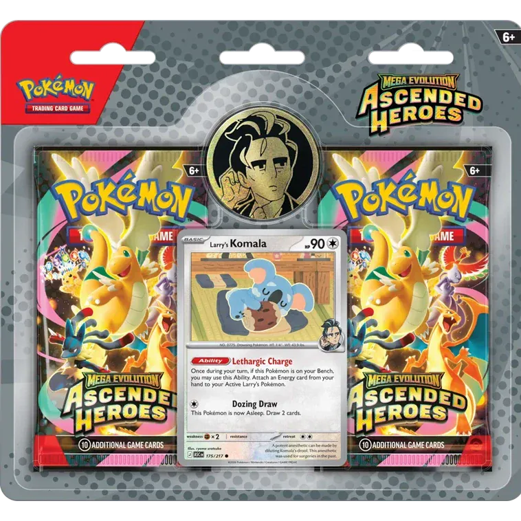 Pokémon TCG: Mega Evolution Ascended Heroes - Collection - Larry 0196214131781