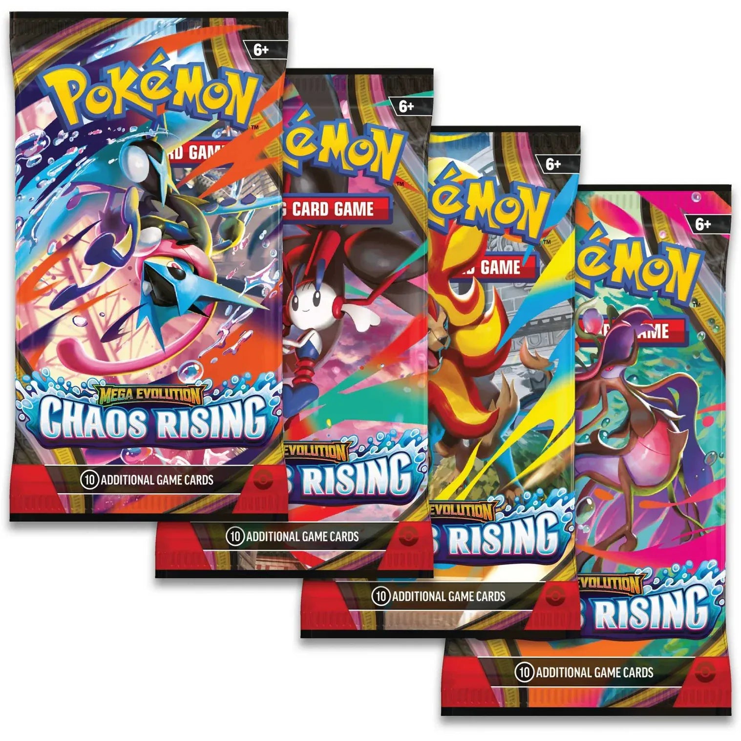 Pokémon TCG: Mega Evolution Chaos Rising - Booster Pack - 1 Pack Selected at Random (Release Date 22/05/26 - We will Post on the 21st May) 0196214154179