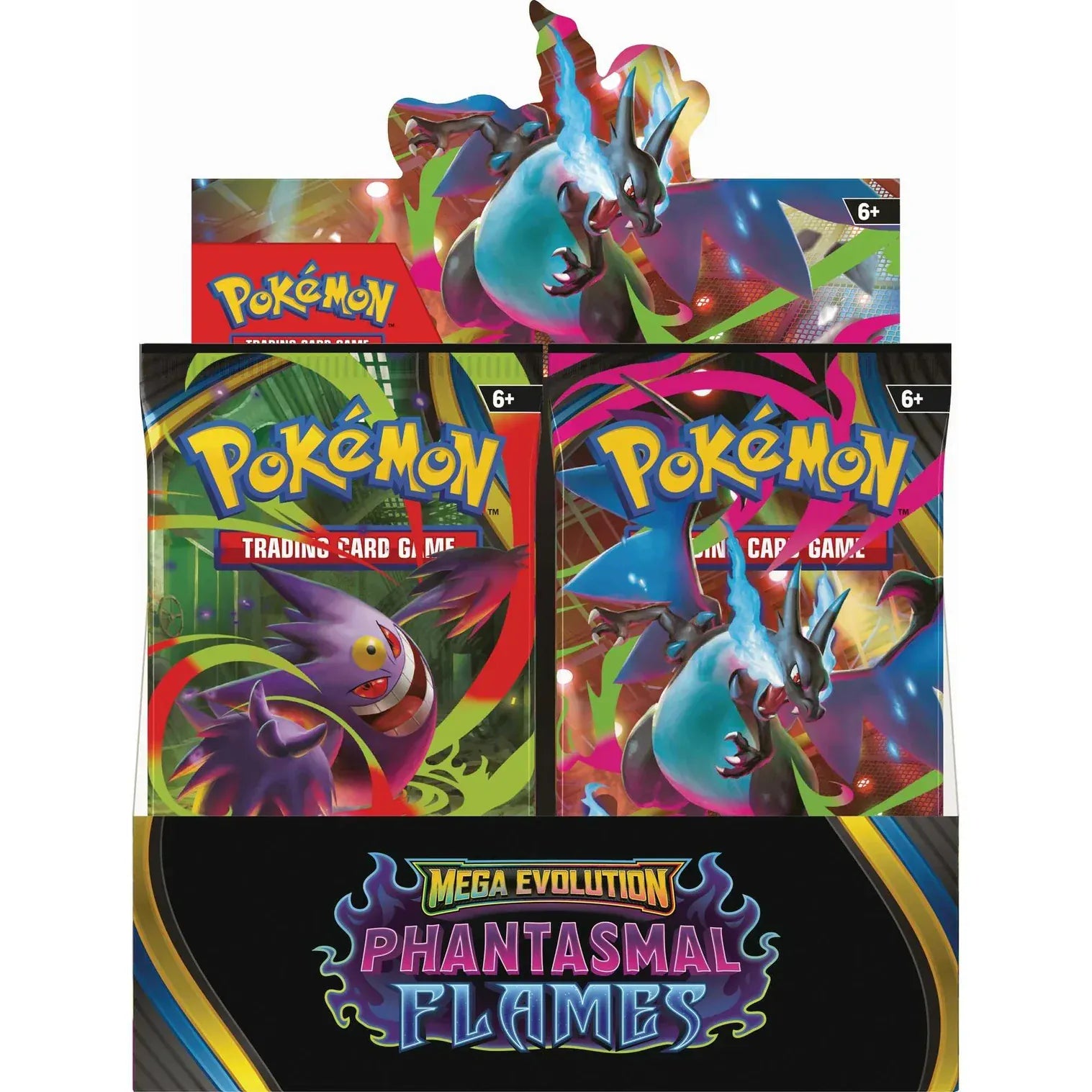 Pokémon TCG: Mega Evolution Phantasmal Flames - Booster Display (36 Booster Packs) 0196214143357