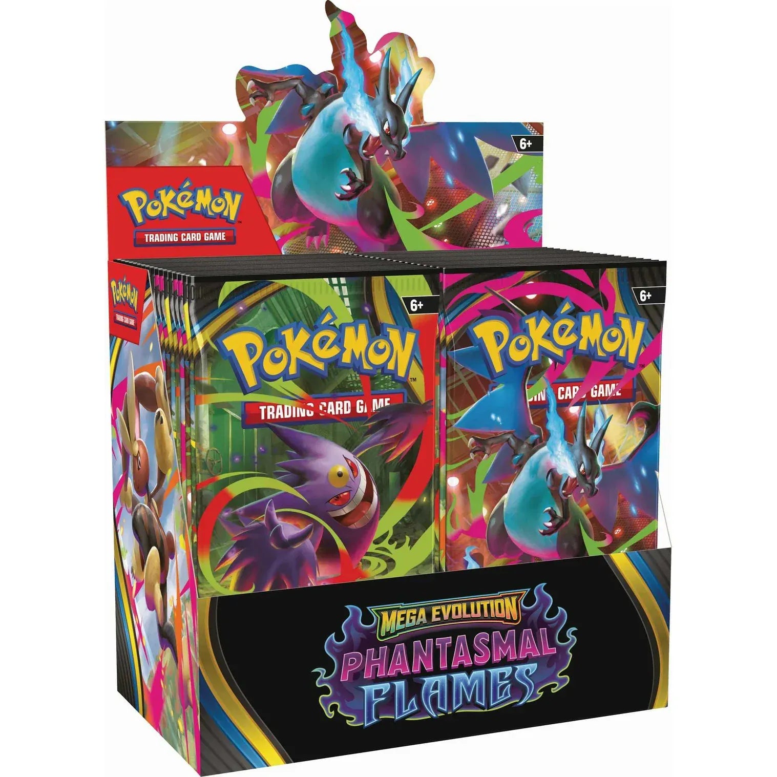 Pokémon TCG: Mega Evolution Phantasmal Flames - Booster Display (36 Booster Packs) 0196214143357