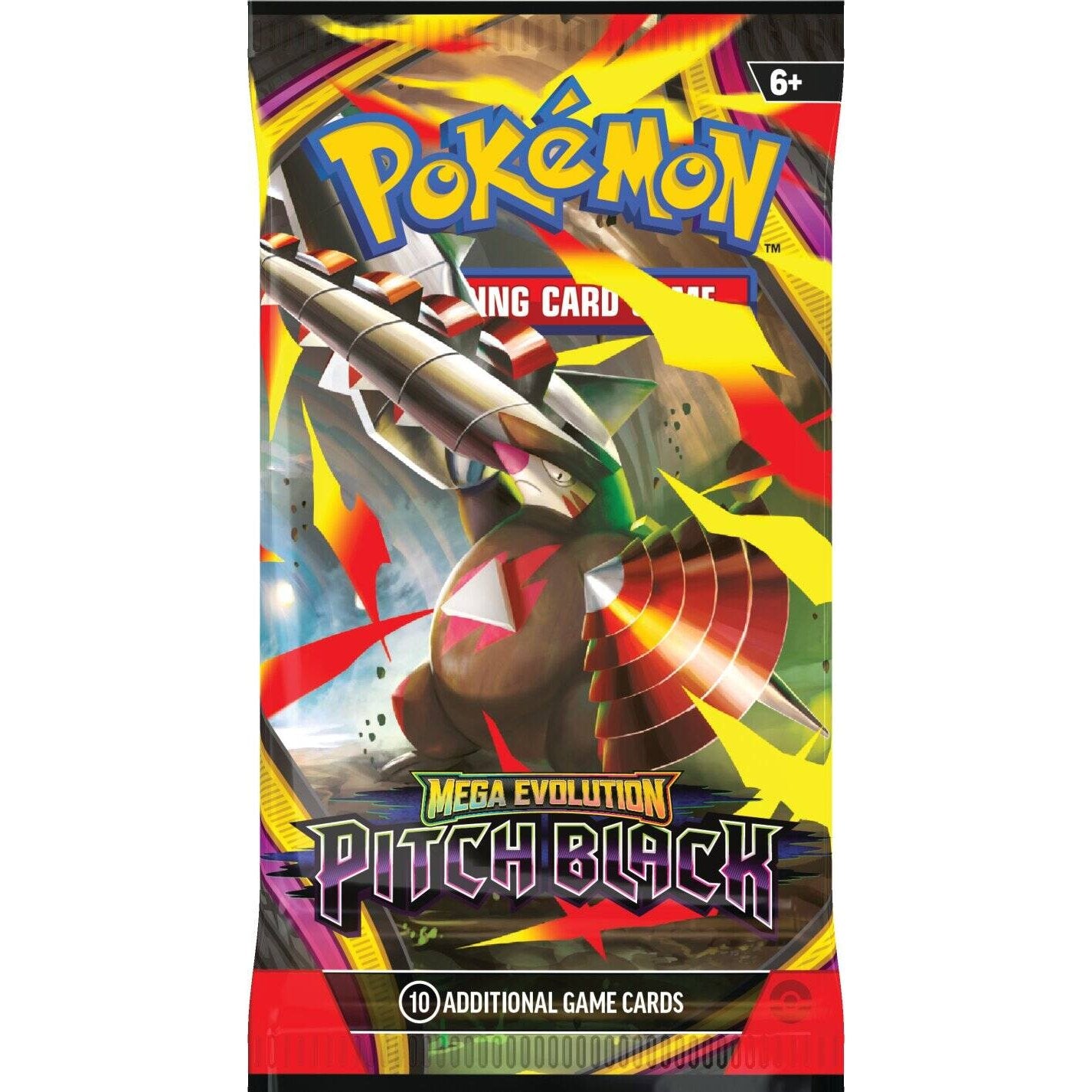 Pokémon TCG: Mega Evolution Pitch Black - (1 Booster Pack Selected at Random) 196214157514