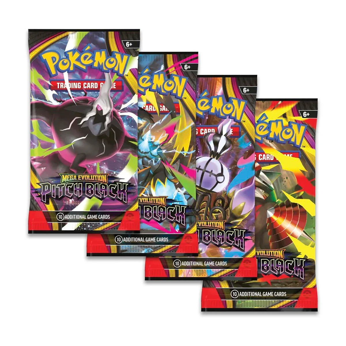 Pokémon TCG: Mega Evolution Pitch Black - (1 Booster Pack Selected at Random) 196214157514