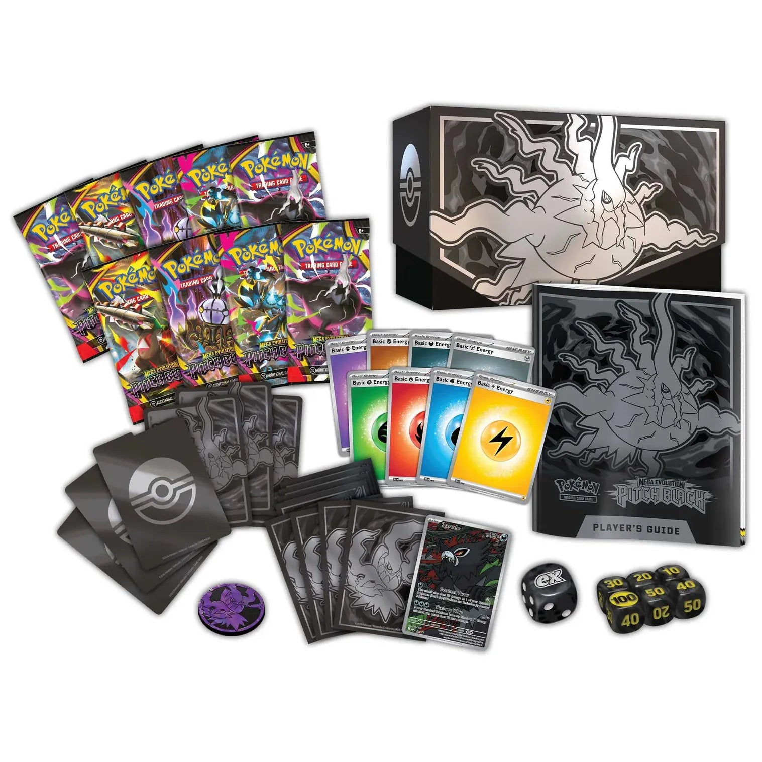 Pokémon TCG: Mega Evolution Pitch Black - Elite Trainer Box 0196214157422