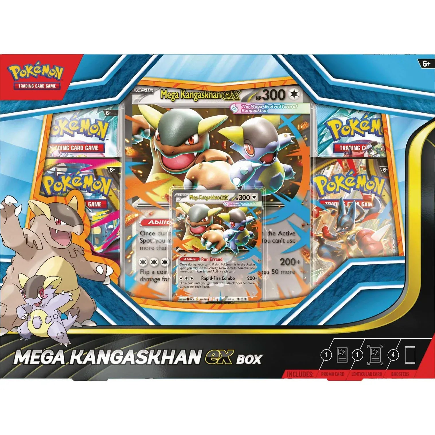 Pokémon TCG: Mega Kangaskhan ex Box 0196214134546