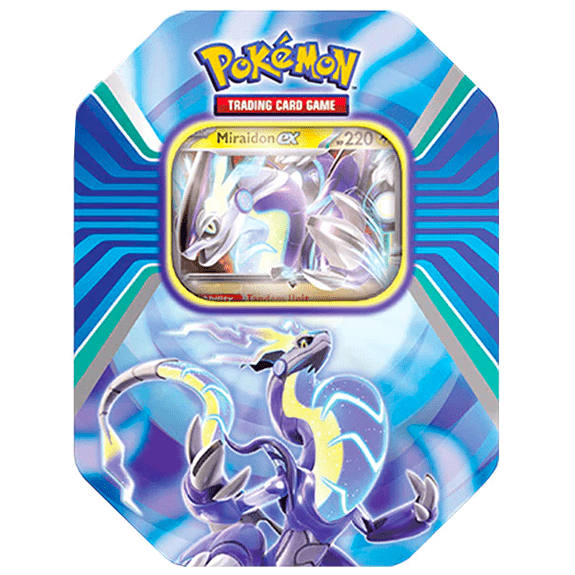 Pokémon TCG: Paldea Legends Tin (Koraidon/Miraidon)