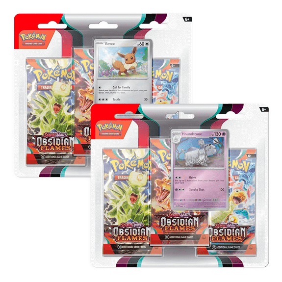 Pokémon TCG: Scarlet & Violet 3 Obsidian Flames 3-Pack Booster
