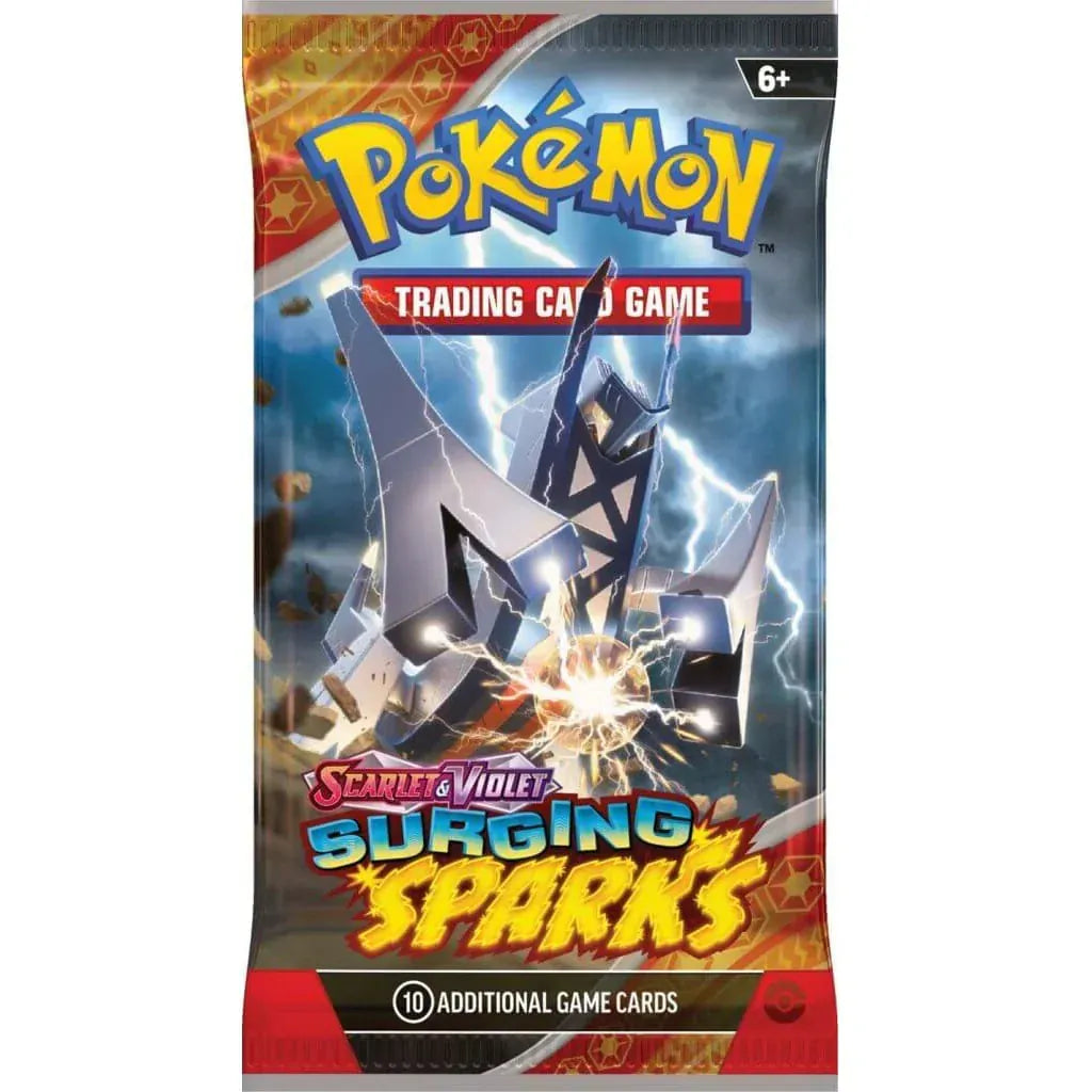 Pokemon TCG Scarlet & Violet - Surging Sparks - Booster Pack (1 Selected at Random) 0820650859281