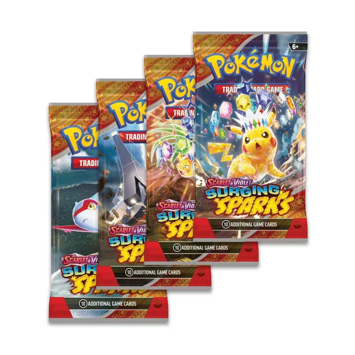 Pokemon TCG Scarlet & Violet - Surging Sparks - Booster Pack (1 Selected at Random) 0820650859281