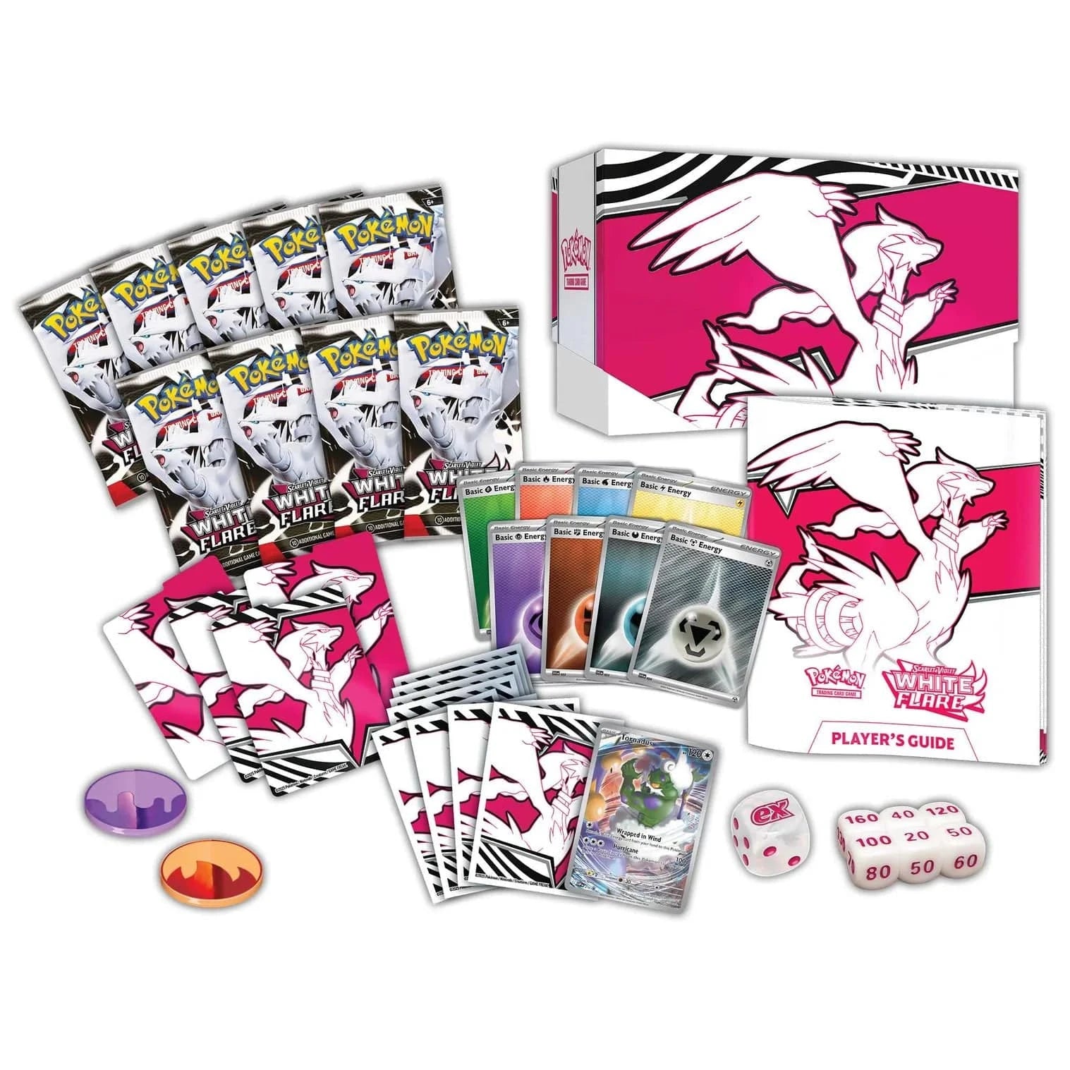 Pokemon TCG: Scarlet & Violet - White Flare - Elite Trainer Box Reshiram 0196214113619