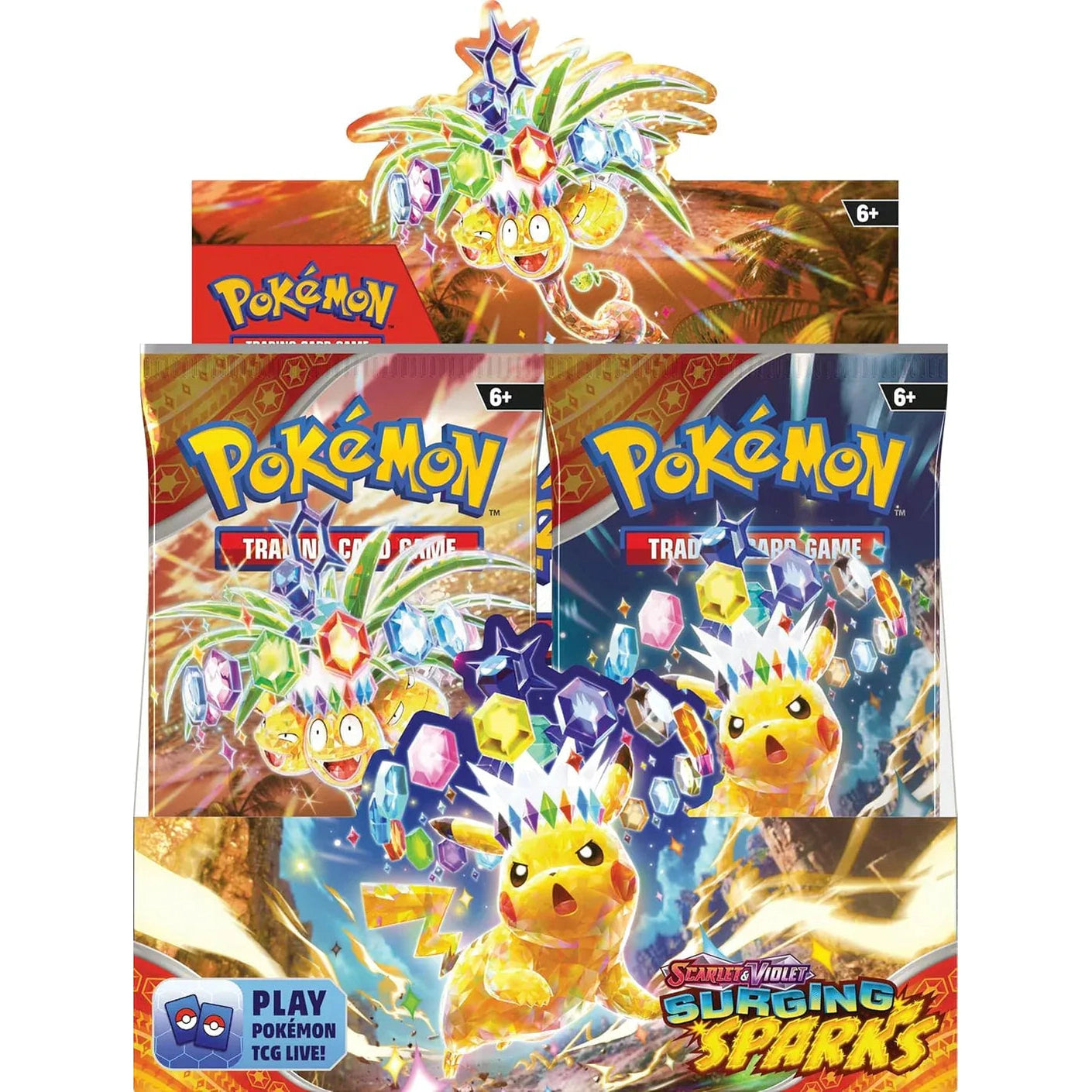 Pokemon TCG: Surging Sparks - Booster Box (36 Packs) 0820650869280