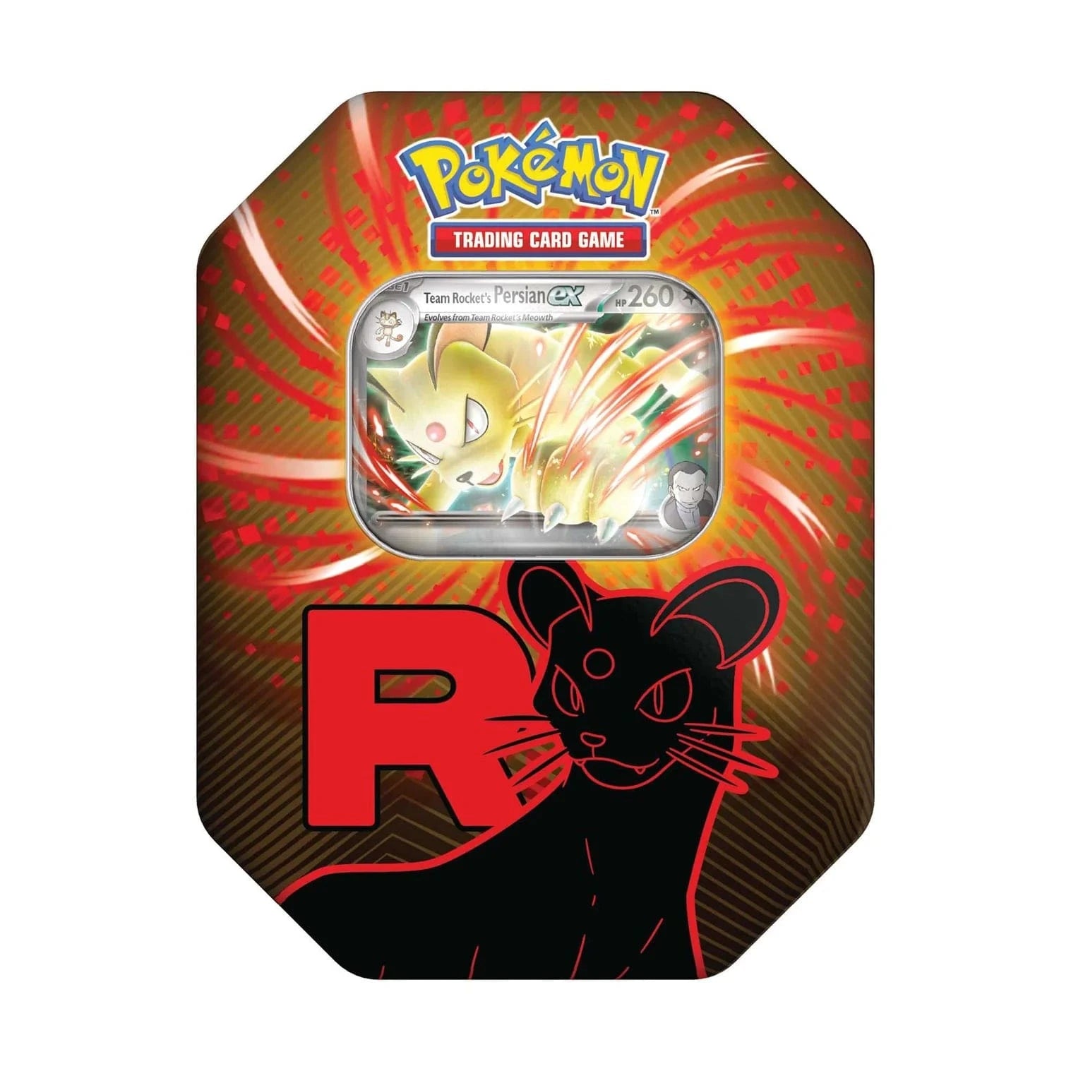 Pokémon TCG: Team Rocket Tin (1 Tin Chosen at Random) 0196214119611