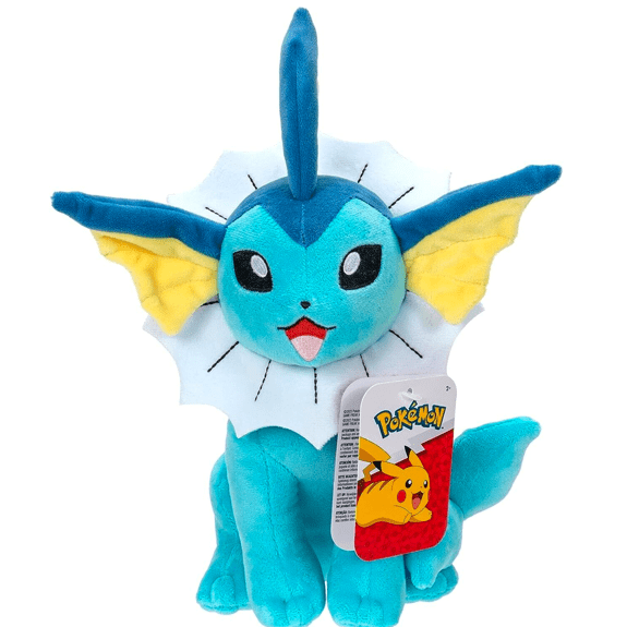 Pokemon 8" Plush Vaporeon 191726481607