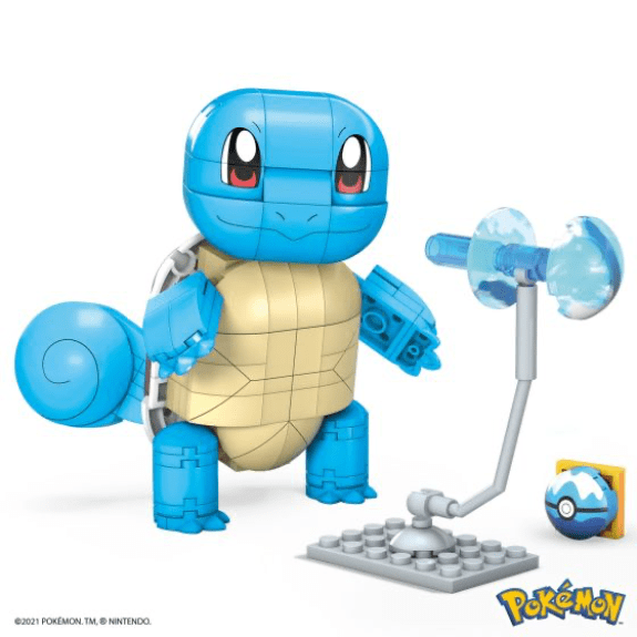 Pokémon: Mega Construx Build And Show Squirtle 887961971538