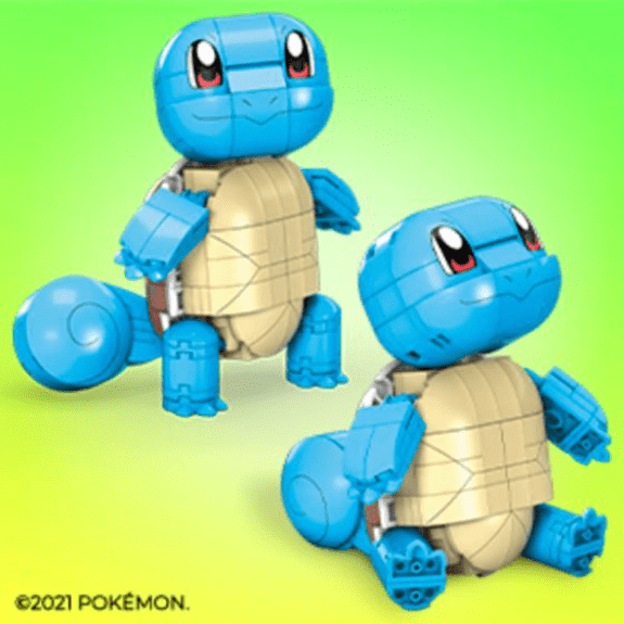 Pokémon: Mega Construx Build And Show Squirtle 887961971538