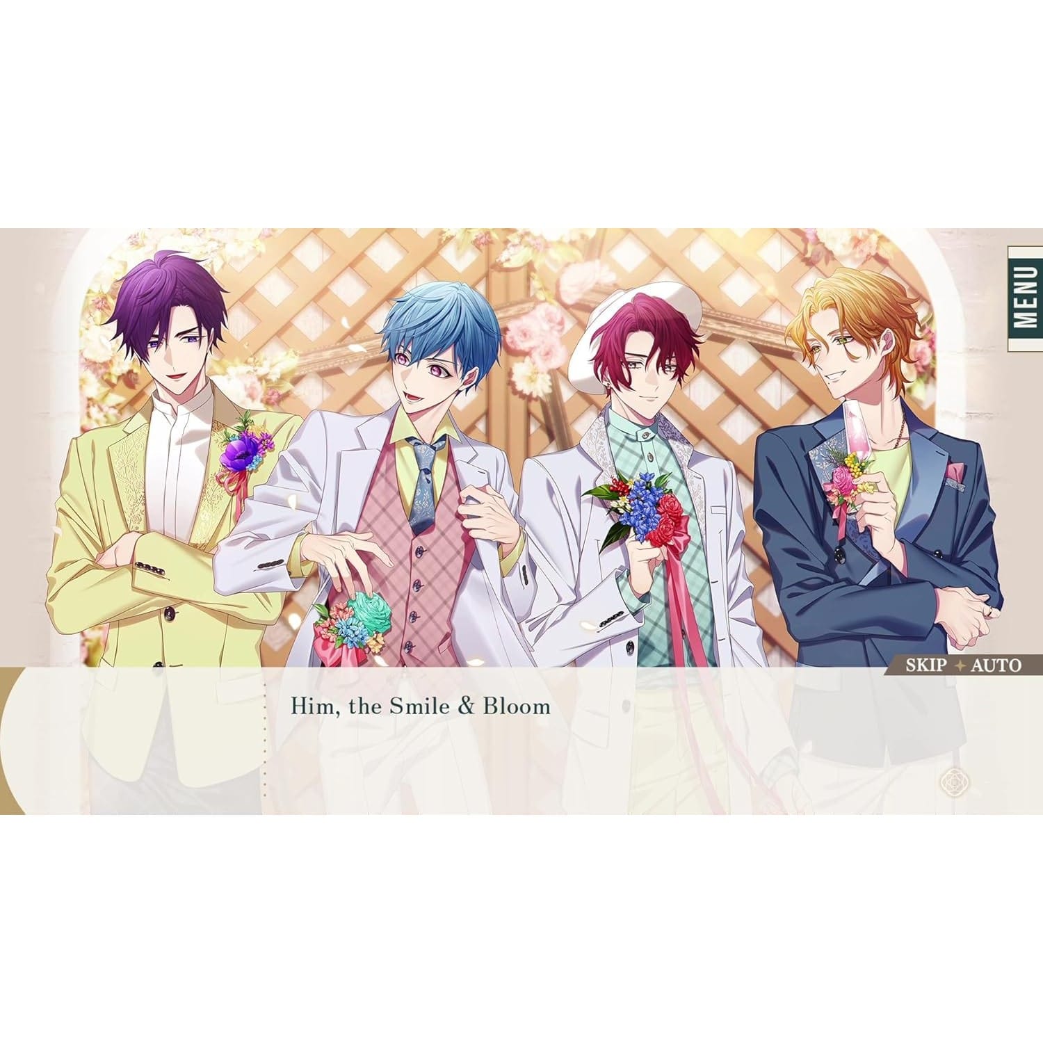 Him, the Smile and Bloom Nintendo Switch Otome (Game Cartridge) Adventure Game 5060690797449