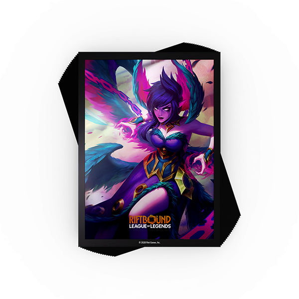 Riftbound: League of Legends Vendetta Art Sleeves – Kayle vs Morgana