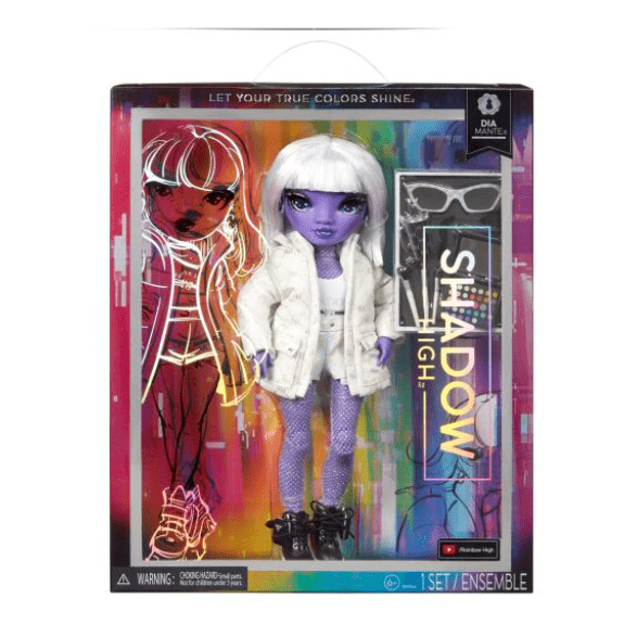 Rainbow High: Shadow High Dia Mante Fashion Doll 35051583066