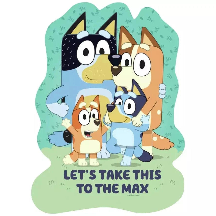 Bluey Figures Ravensburger Four In A Box Jigsaw Puzzle 4005556031320