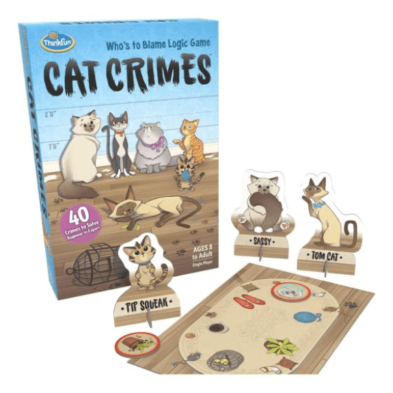Cat Crimes: Who’s To Blame Logic Game 019275015503
