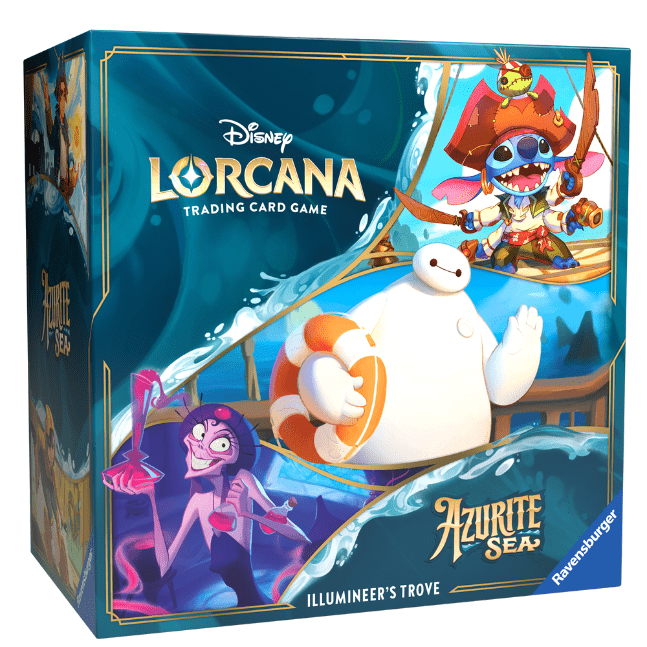 Disney Lorcana TCG: Azurite Sea Illumineer's Trove | Lennie's Toys Disney Lorcana TCG: Azurite Sea Illumineer's Trove | Lennie's Toys