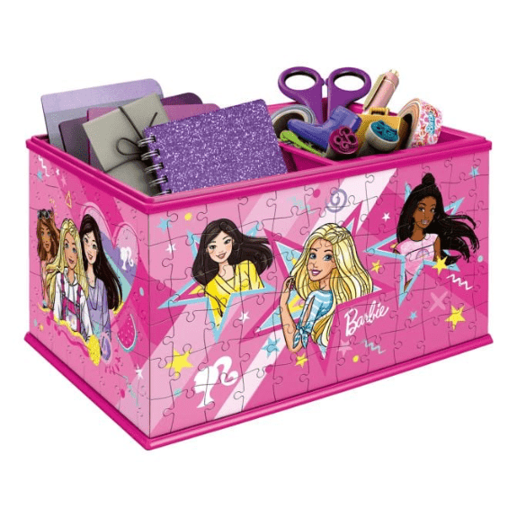 Ravensburger - Barbie Storage Box - 223 Piece 3D Jigsaw Puzzle 4005556115846
