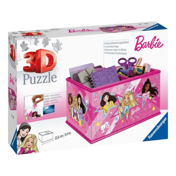 Ravensburger - Barbie Storage Box - 223 Piece 3D Jigsaw Puzzle 4005556115846