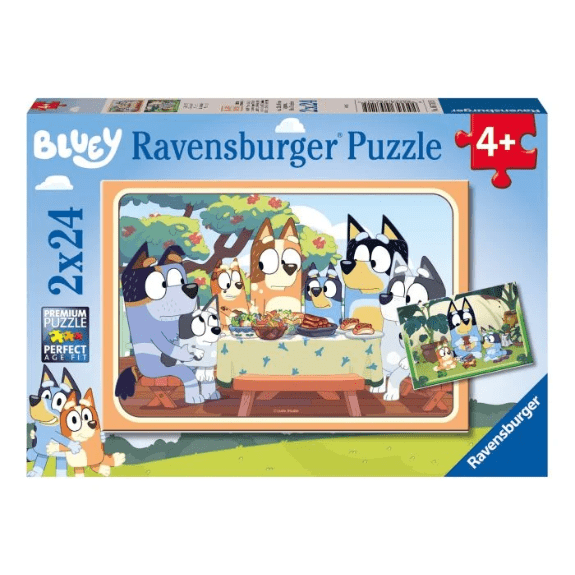 Ravensburger: Bluey 2x 24 Piece Jigsaw Puzzle 4005556057115