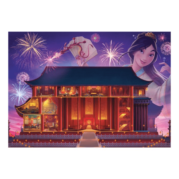 Ravensburger: Disney Mulan Castle 1000 Piece Jigsaw Puzzle 4005556173327
