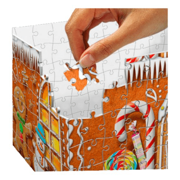 Ravensburger: Gingerbread House 216 Piece 3D Puzzle 4005556112371