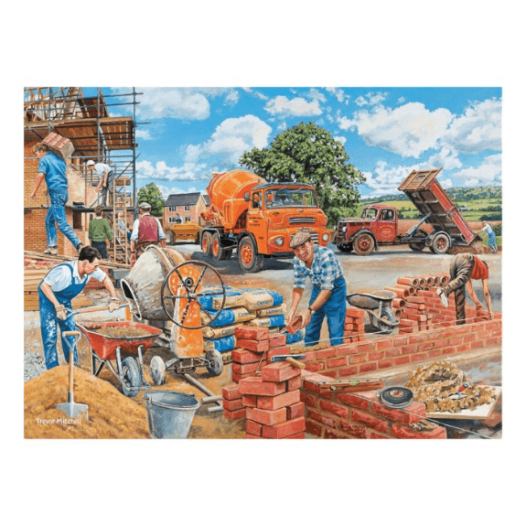 Ravensburger: Happy Days No.6 Work Day Memories 500 Piece Jigsaw Puzzle 4005556174904