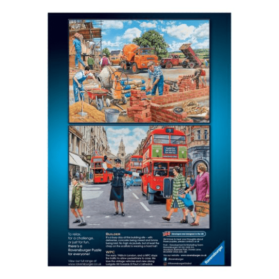 Ravensburger: Happy Days No.6 Work Day Memories 500 Piece Jigsaw Puzzle 4005556174904