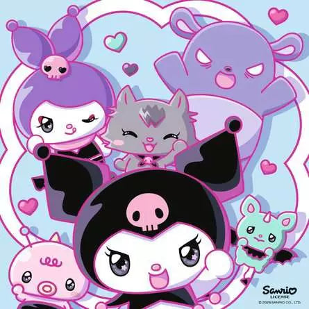 Ravensburger - Hello Kitty Kuromi on Tour - 3x49 Pieces Puzzle 4005555043324