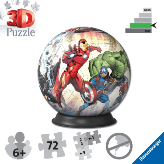 Ravensburger: Marvel Avengers 72 Piece 3D Jigsaw Puzzle 4005556114962
