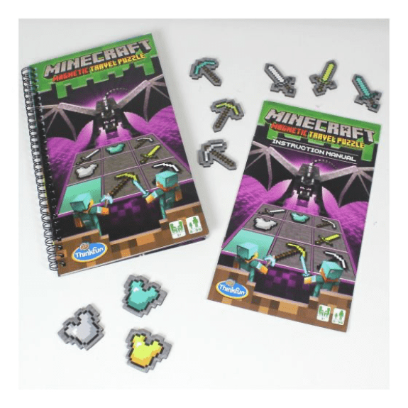 Ravensburger - Minecraft Magnetic Travel Puzzle 019275315214
