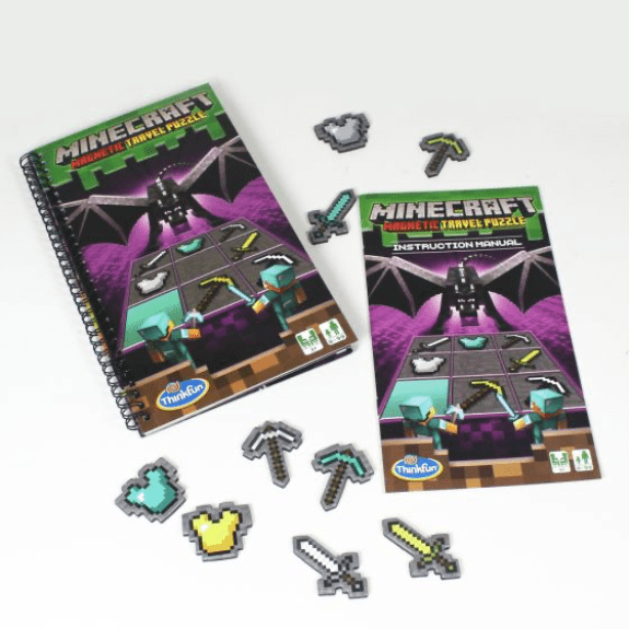 Ravensburger - Minecraft Magnetic Travel Puzzle 019275315214
