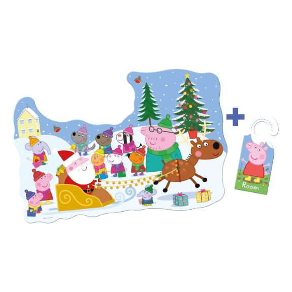 Ravensburger: Peppa Pig 32 Piece Jigsaw Puzzle With Door Hanger 4005556055340