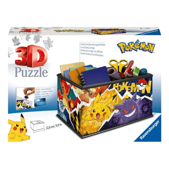 Ravensburger: Pokemon Storage Box 216 Piece 3D Puzzle 4005556115464