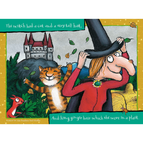 Ravensburger: Room On The Broom Four In A Box (12, 16, 20, 24 Piece) Jigsaw Puzzle 4005556031313
