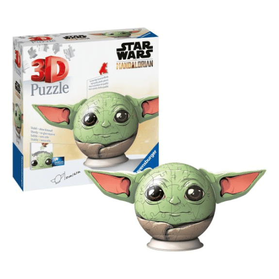 Ravensburger: Star Wars Grogu with Ears 72 Piece 3D Puzzle Ball 4005556115563