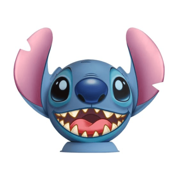 Ravensburger - Stitch with Ears - 72 Piece 3D Puzzle Ball 4005556115747