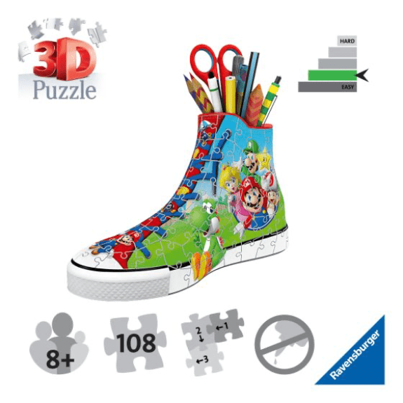 Ravensburger: Super Mario Trainer 108 Piece 3D Puzzle 4005556112678