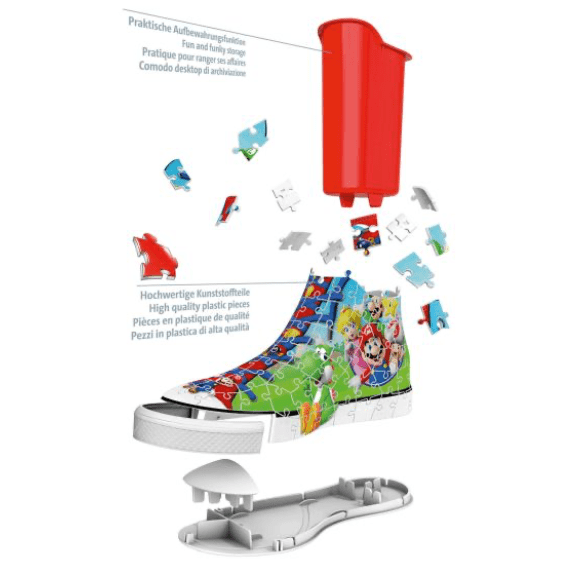 Ravensburger: Super Mario Trainer 108 Piece 3D Puzzle 4005556112678