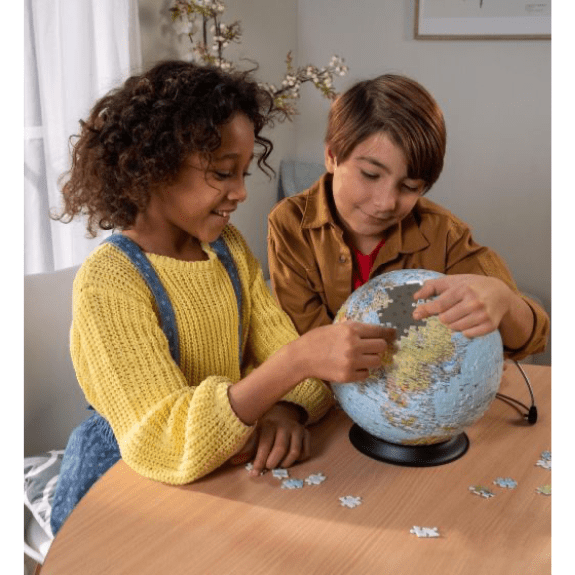 Ravensburger: The World On V-Stand Globe 540 Piece 3D Jigsaw Puzzle 4005556124367