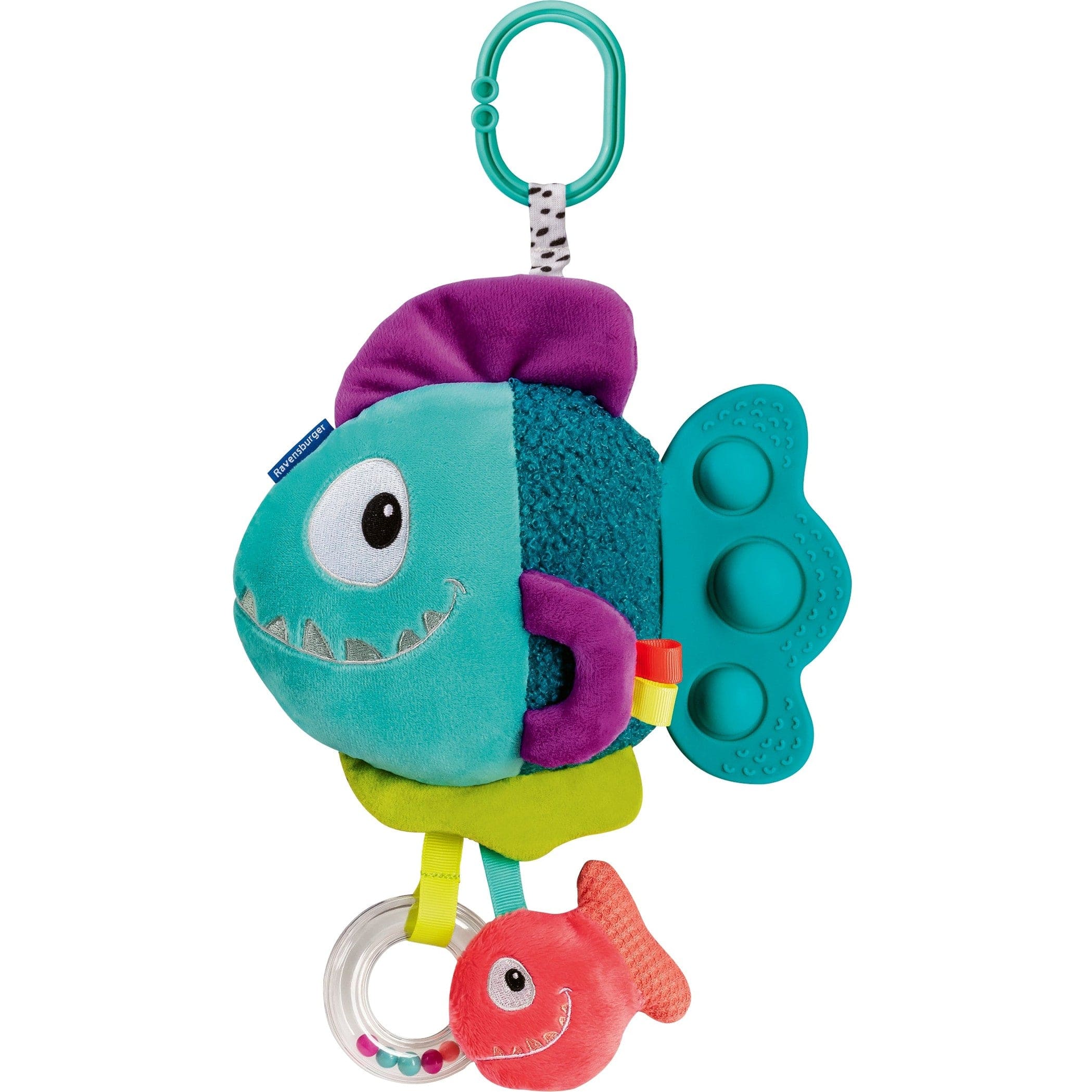 Play+ Pop-It Piranha (Blue) 4005555340379