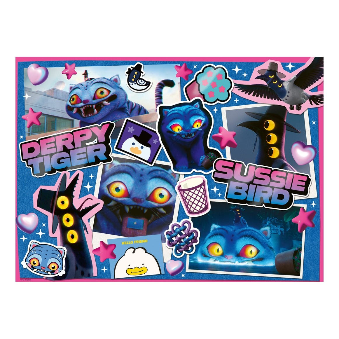 Ravensburger 49 Piece Kids Jigsaw Puzzle Plush Duo Derpy and Sussie Soft Plush Characters 4005555047582