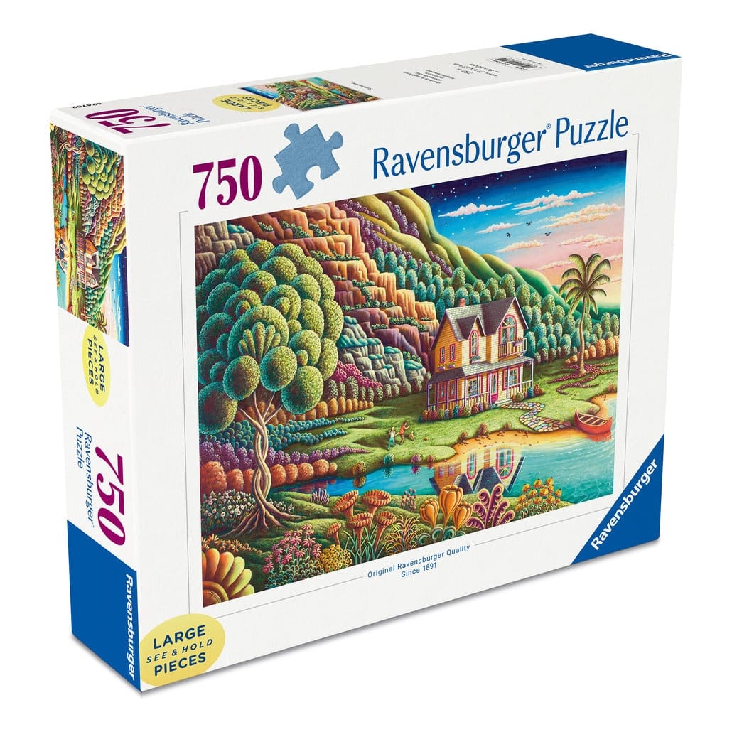 Ravensburger 750 Piece Jigsaw Puzzle Summertime Landscape Large Format by Andy Russell 4005555018414