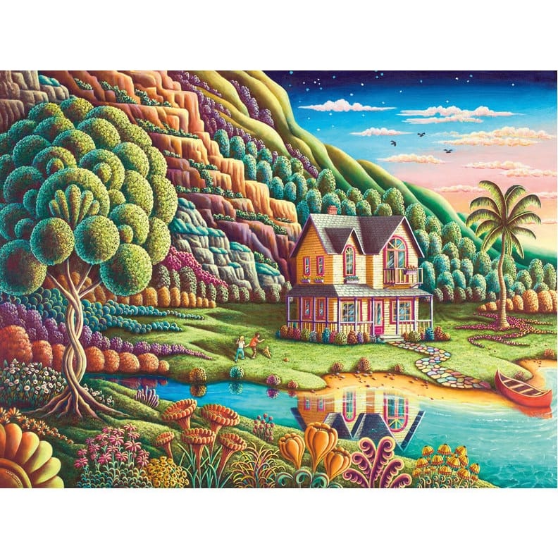 Ravensburger 750 Piece Jigsaw Puzzle Summertime Landscape Large Format by Andy Russell 4005555018414