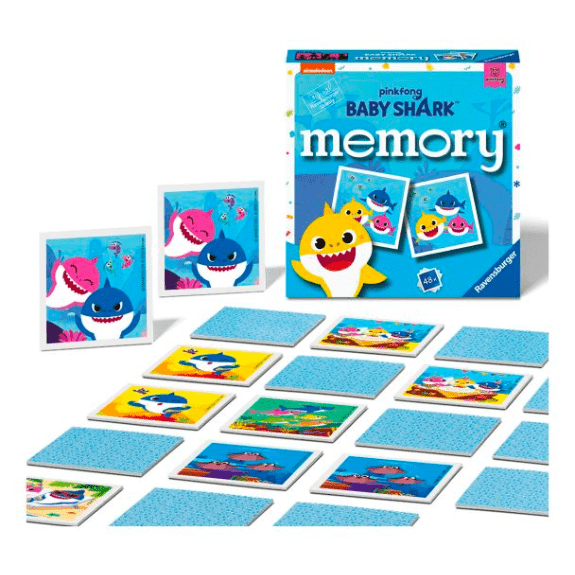 Ravensburger Baby Shark Mini Memory Game 4005556206636